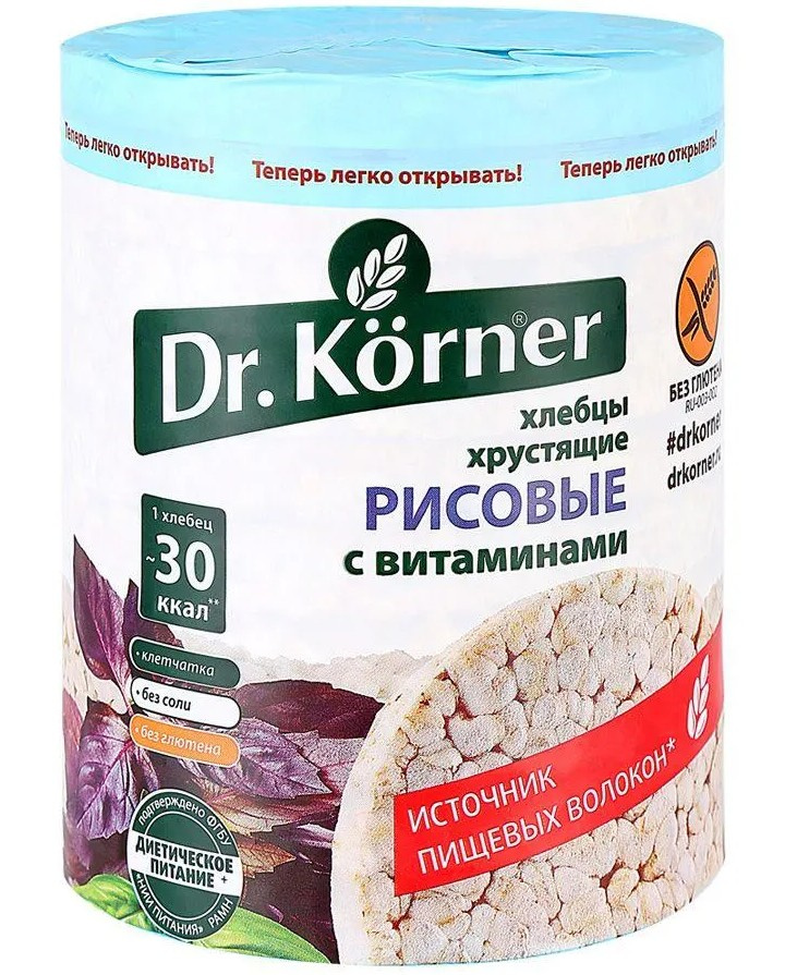 Кошерные рисовые хлебцы без глютена
