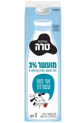 Кошерное Молоко 3% 1л
