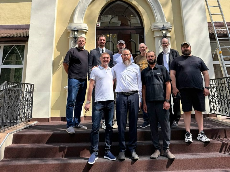 Члены общины Новосибирска посетили Томскую синагогу