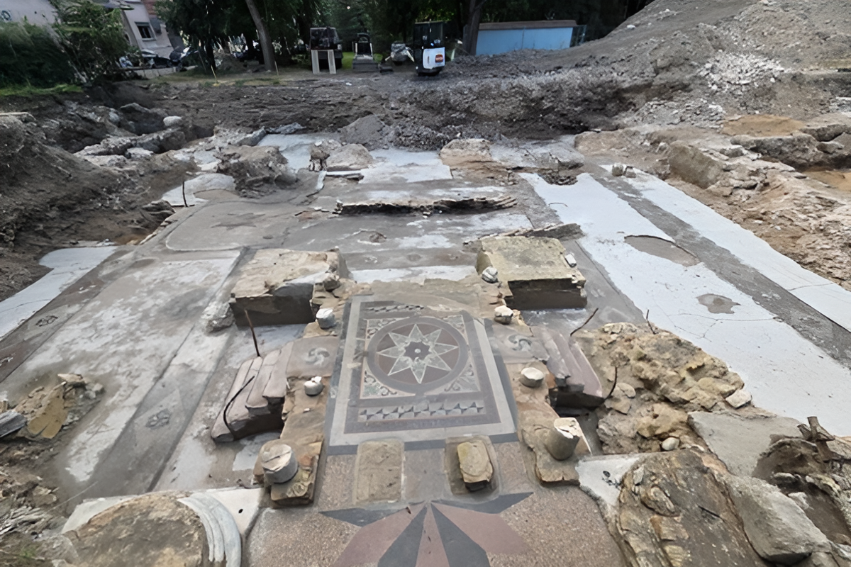 Археологи полностью раскрыли главный зал разрушенной Большой синагоги Вильнюса